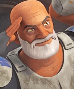 Captain Rex paint by number