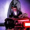 Star Wars Character Darth Revan paint by number