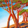 Arbutus Tree paint by number