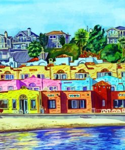 Capitola California Art paint by number