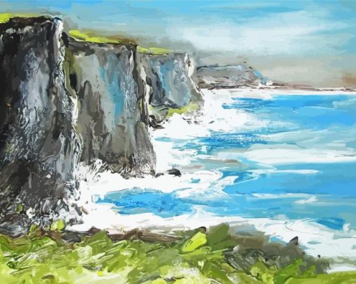 Cliff Of Moher paint by number