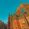 Coventry England Cathedral paint by number