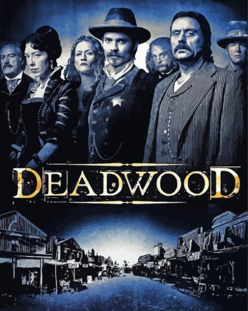 Deadwood Poster Diamond Painting