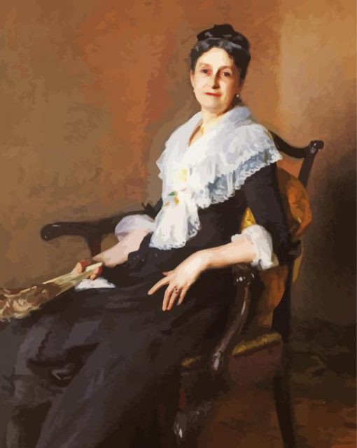 Elizabeth Allen Marquand John Sargent paint by number