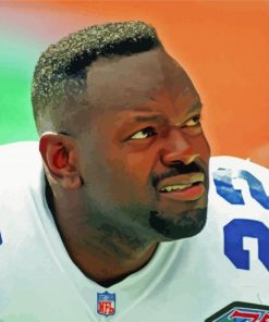 Emmitt Smith paint by number