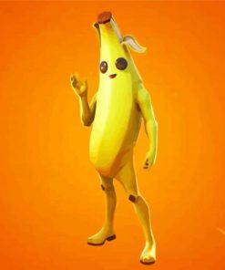 Fortnite Banana paint by number