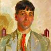 Henry Lamb Sir By Stanley Spencer paint by number