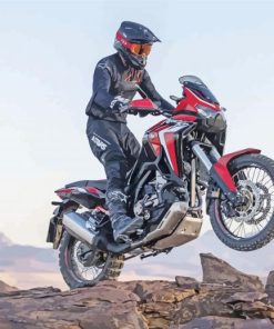 Honda Africa Twin paint by number