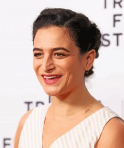 Jenny Slate Actress paint by number