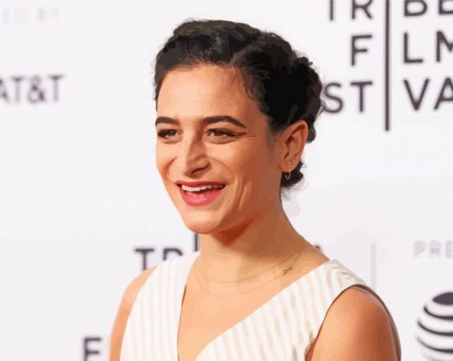 Jenny Slate Actress paint by number