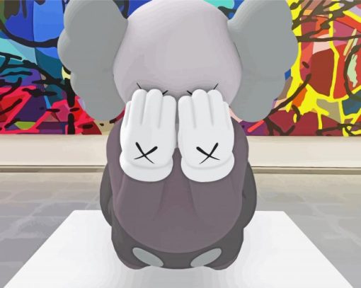 Kaws paint by number