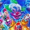 Killer Klowns From Outer Space paint by number