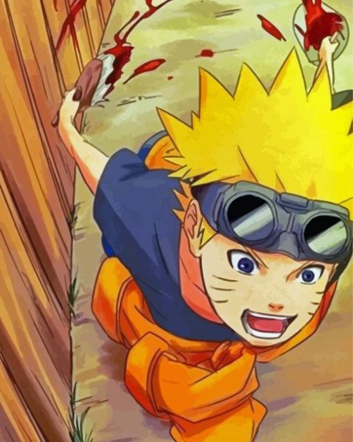 Mad Naruto paint by number