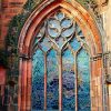 Old Church Window paint by number