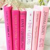 Pink Books paint by number