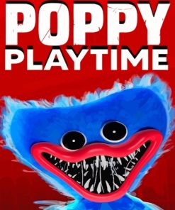 Poppy Playtime Poster paint by number