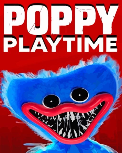 Poppy Playtime Poster paint by number