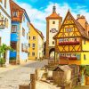 Rottenburg Buildings paint by number