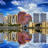 South Florida Buildings paint by number