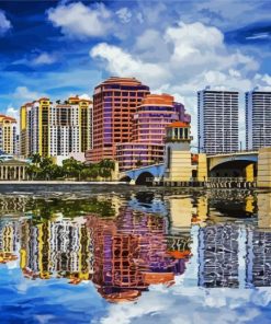 South Florida Buildings paint by number