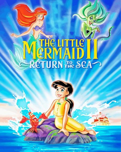 The Little Mermaid II paint by number