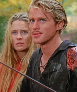 Westley Princess Bride paint by number