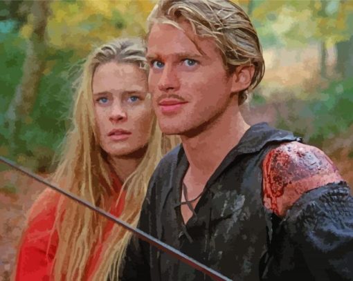 Westley Princess Bride paint by number