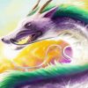 Wolf Dragon Art paint by number