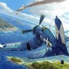 World War 2 Fighter Aircraft paint by number