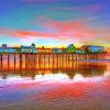 Beautiful Sunset In Old Orchard Beach paint by number