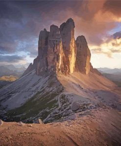 Tre Cime paint by number