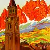 Cortina Dampezzo Italy Poster paint by number