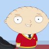 Family Guy Stewie Griffin paint by number