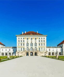 Nymphenburg Palace Building Marienplatz paint by number