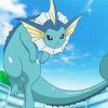 Pokemon Vaporeon paint by number