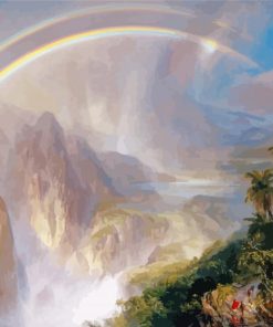 Rainy Season In The Tropics By Frederic Church paint by number