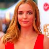 Actress Jodie Comer paint by number