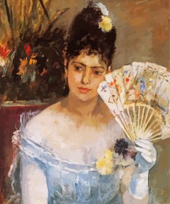 At The Ball By Berthe Morisot paint by number