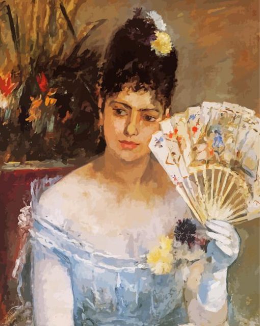 At The Ball By Berthe Morisot paint by number