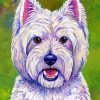 Cairn Terrier Art paint by number