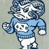 Carolina Tar Heels paint by number