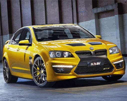 Chevy Ss Car paint by number