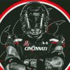 Cincinnati Bearcats Player Logo paint by number