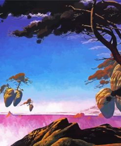 Floating Islands Roger Dean paint by number