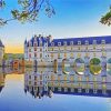 France The Chateau Of Chenonceau paint by number