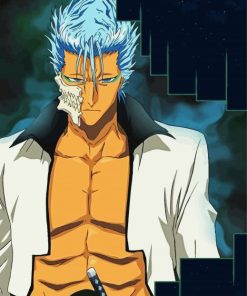 Grimmjow Jaggerjack Anime paint by number