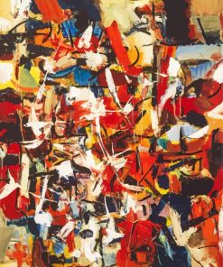 Jean Paul Riopelle paint by number