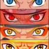 Kakashi Naruto Eyes paint by number