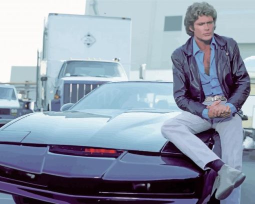 Knight Rider paint by number