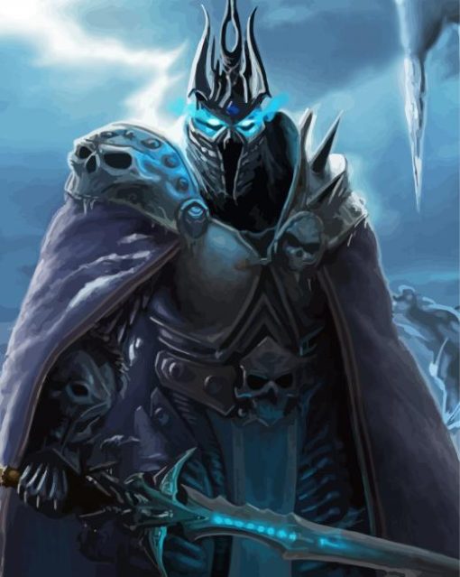 Lich King paint by number